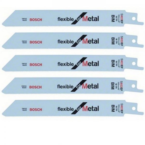 Bosch S922ef Metal Cutting Blade Per Pack Of 5