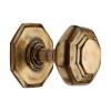 Photo of Faceted Centre Door Knob - Brass,Chrome & Satin 3