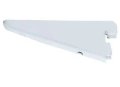 Photo of Twin slot shelving system 120mm white bracket - AR-B120-WH