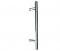 Photo of Pull handle - T Bar - 12 x 188mm - Satin stainless steel