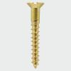 Photo of Slotted Countersunk Brass Woodscrews 