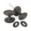Photo of Anvil 33229 - Beeswax Oval Mortice/Rim Knob Set