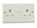 Photo of Double socket - switched