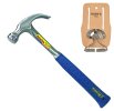 Photo of Curved Claw 20oz hammer with blue vinyl grip