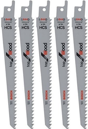 Bosch S644d Wood Cutting Blade Per Pack Of 5