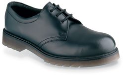 Black lace safety shoe SS100
