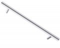 Photo of Pull handle - T Bar - 12 x 344mm - Satin stainless steel