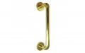 Photo of Pull Handle - Round Bar - 305 x 19mm - Polished Brass 