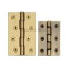 Photo of 4" & 3" Brass hinges - All finishes 