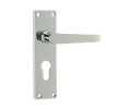 Photo of Scroll - lock lever - Euro - Polished chrome