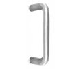 Photo of Pull Handle - Round Bar - 150x19mm - Satin stainless steel 