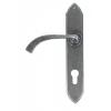 Photo of Anvil 33765 - Pewter Gothic Curved Espag Lever Lock Set