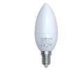 Photo of Wi-Fi dimmable LED opal candle bulb, White and RGB, 400lm 5W small screw fitting SES (E14)