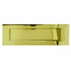 Photo of Letter plate - 355x115mm - Polished Brass 