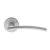 Photo of Cumulus Lever On a Rose - Satin chrome